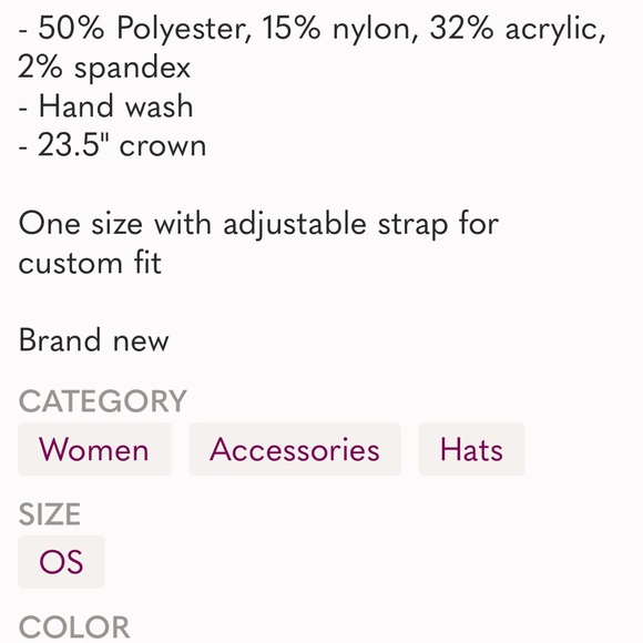 Anthropologie ~  Maeve ~ Bows Icon Beret Hat ~ HALLOWEEN ~ costume! main image 11